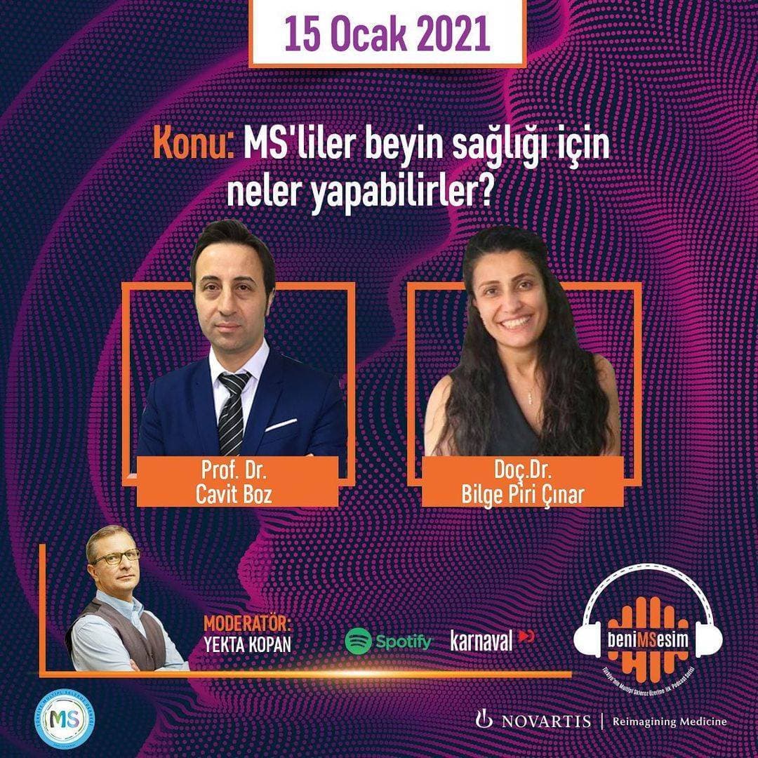 beniMSesim 15. Bölüm - MS'liler Beyin Sağlığı için Neler Yapabilirler?