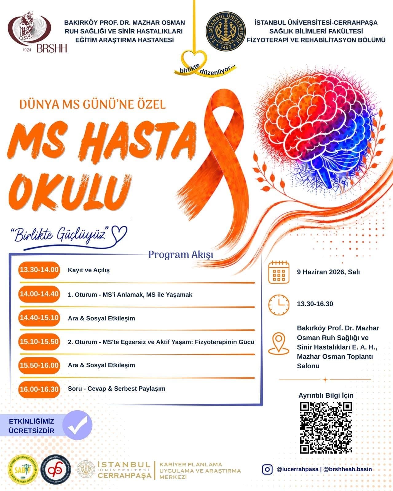 Dünya MS Günü’ne Özel “MS Hasta Okulu”