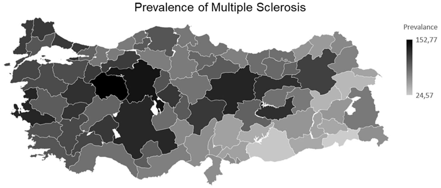 Türkiye’de Multipl Skleroz Görülme Sıklığına İlişkin Ulusal Çalışma