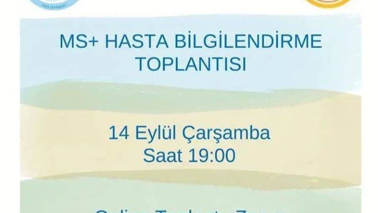 MS+ Hasta Bilgilendirme Toplantısı